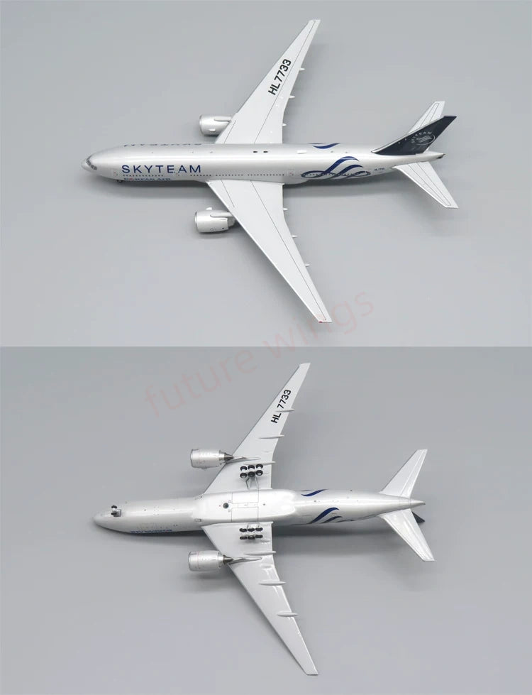 1:400 Apollo Air Korean B777-200 HL7733 Aircraft Model+Free Tractor