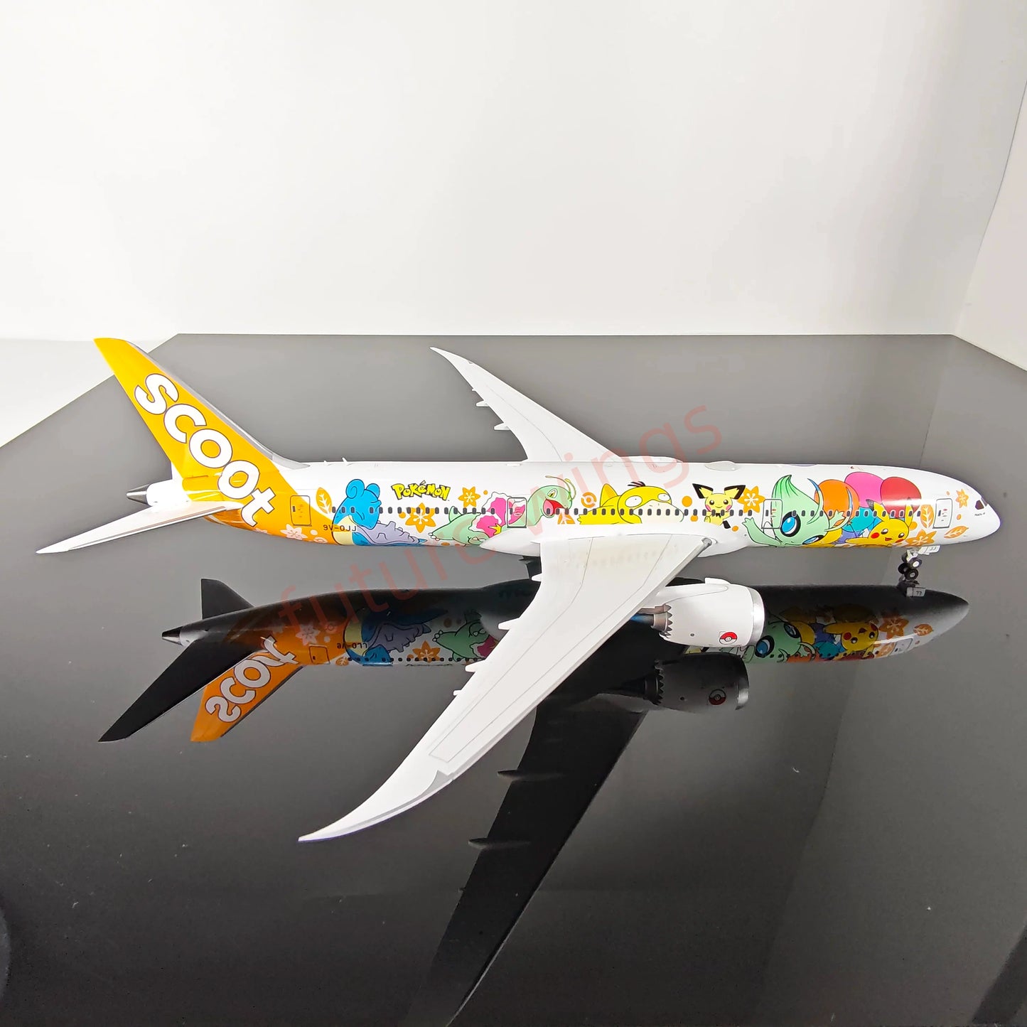 1:200 LL Wings(JC Wings) Scott B787-9 9V-OJJ Diecast Aircraft Model