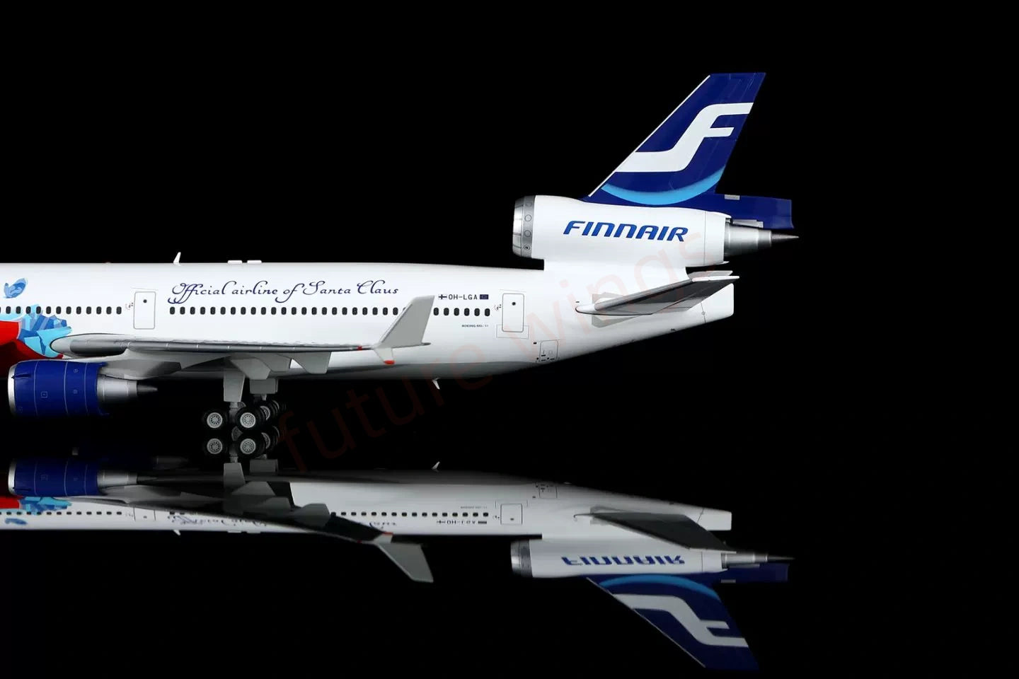 1:200 SQ Wings FinnAir Mcdonnell Douglas MD-11 OH-LGA OH-LGB OH-LGD Diecast Aircraft Model