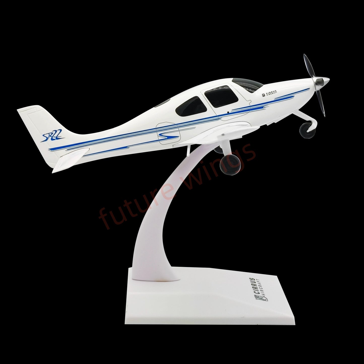 1:48 CIRRUS Aircraft CIRRUS SR20/SR22 Plastic Aircraft Model With Stand