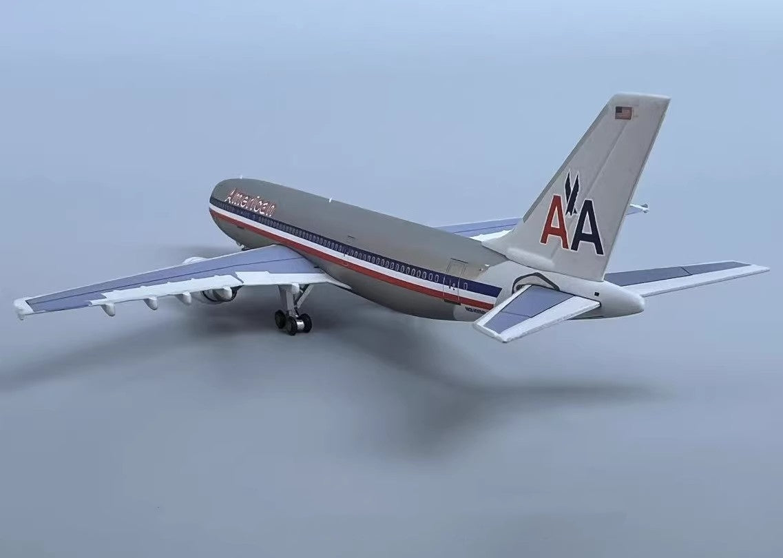 1:400 Z² Model American Airlines A300-600R N91050 Aircraft Model+Free Tractor