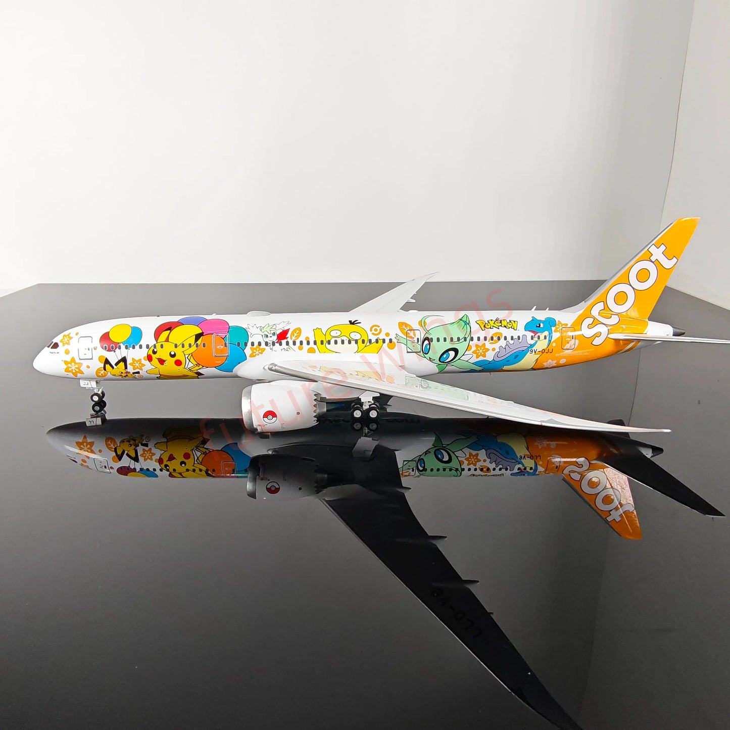 1:200 LL Wings(JC Wings) Scott B787-9 9V-OJJ Diecast Aircraft Model