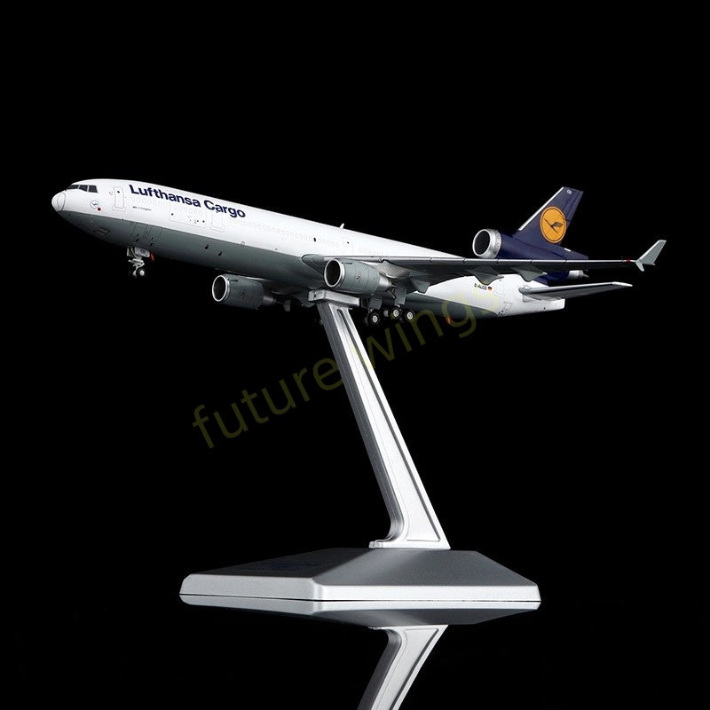 1:400 YY Wings Lufthansa Cargo MD-11 D-ALCD "Old Livery"Aircraft Model+Free Tractor