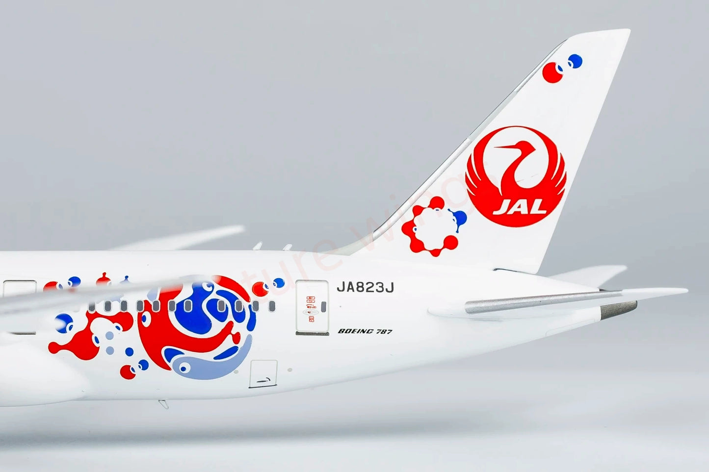 1:400 NG Models NG59030 Japan Airlines B787-8 JA823J Aircraft Model Free Tractor+Stand