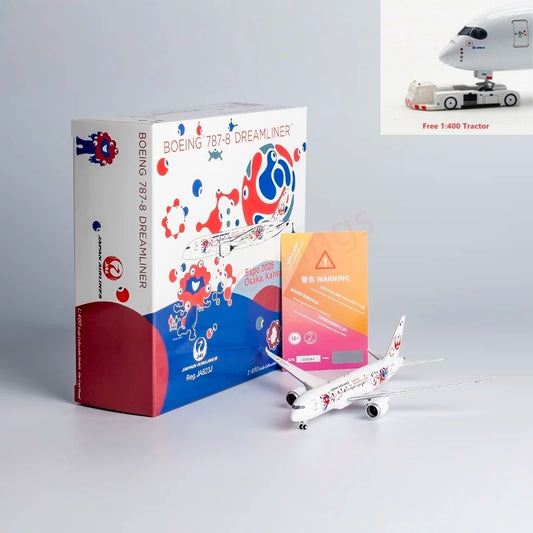 1:400 NG Models NG59030 Japan Airlines B787-8 JA823J Aircraft Model Free Tractor+Stand