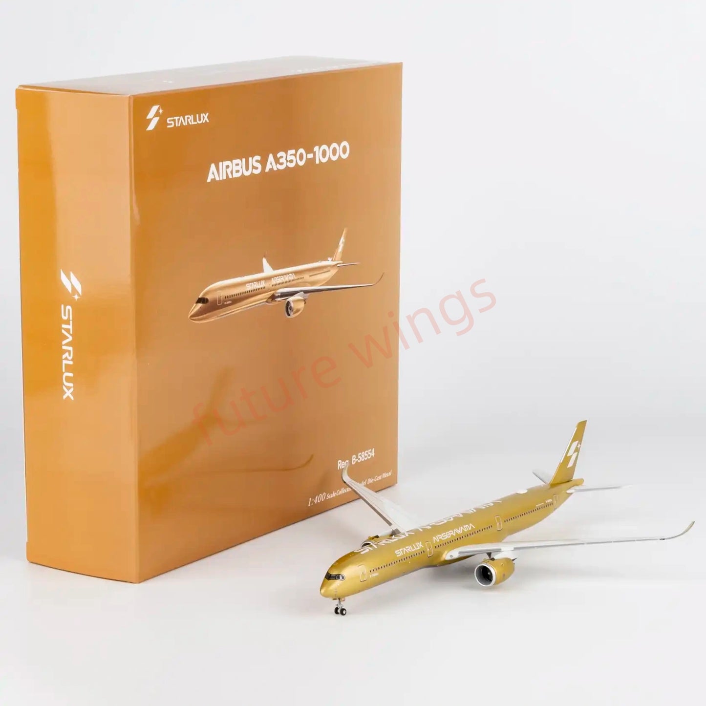 1:400 NG Models NG57048 Starlux Airlines A350-1000 B-58554+Free Tractor