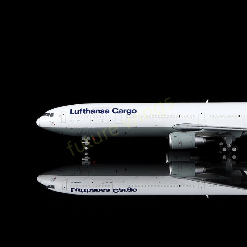 1:400 YY Wings Lufthansa Cargo MD-11 D-ALCD "Old Livery"Aircraft Model+Free Tractor
