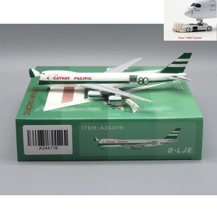 1:400 APOLLO Cathay Pacific A350-900 B-LRJ "80years" (Fuselage Openable)+Free Tractor