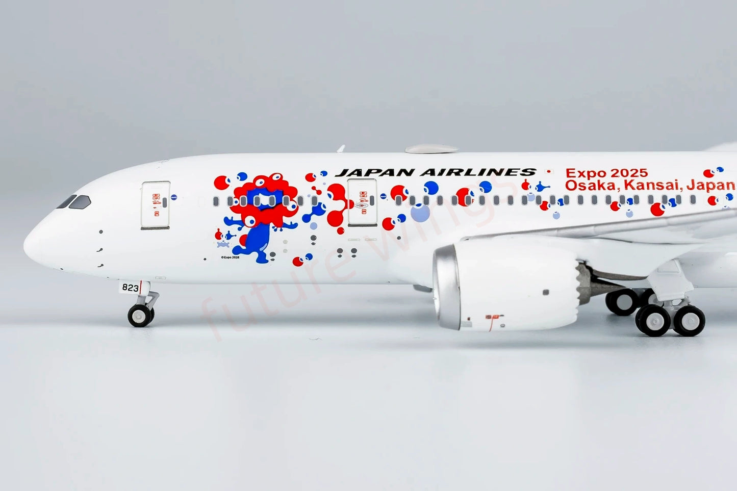 1:400 NG Models NG59030 Japan Airlines B787-8 JA823J Aircraft Model Free Tractor+Stand