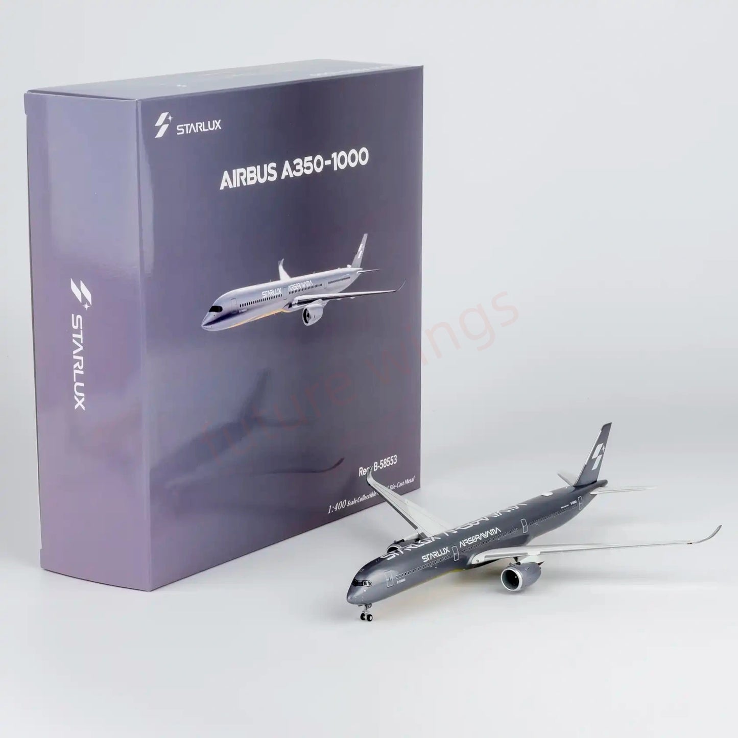 1:400 NG Models NG57046 Starlux Airlines A350-1000 B-58553+ Free Tractor