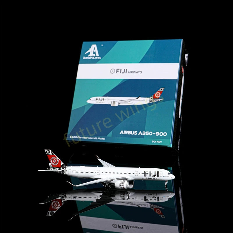 1:400 AeroPolaris Fuji Airways A350-900 DQ-FAN Aircraft Model+Free Tractor