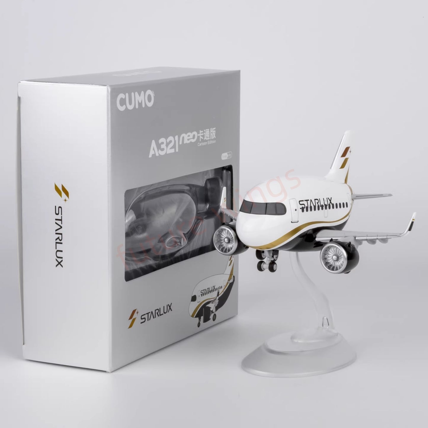 CUMO Wings Cute Series Q Models ABS Plastic Snap Fit Q Airplane Models