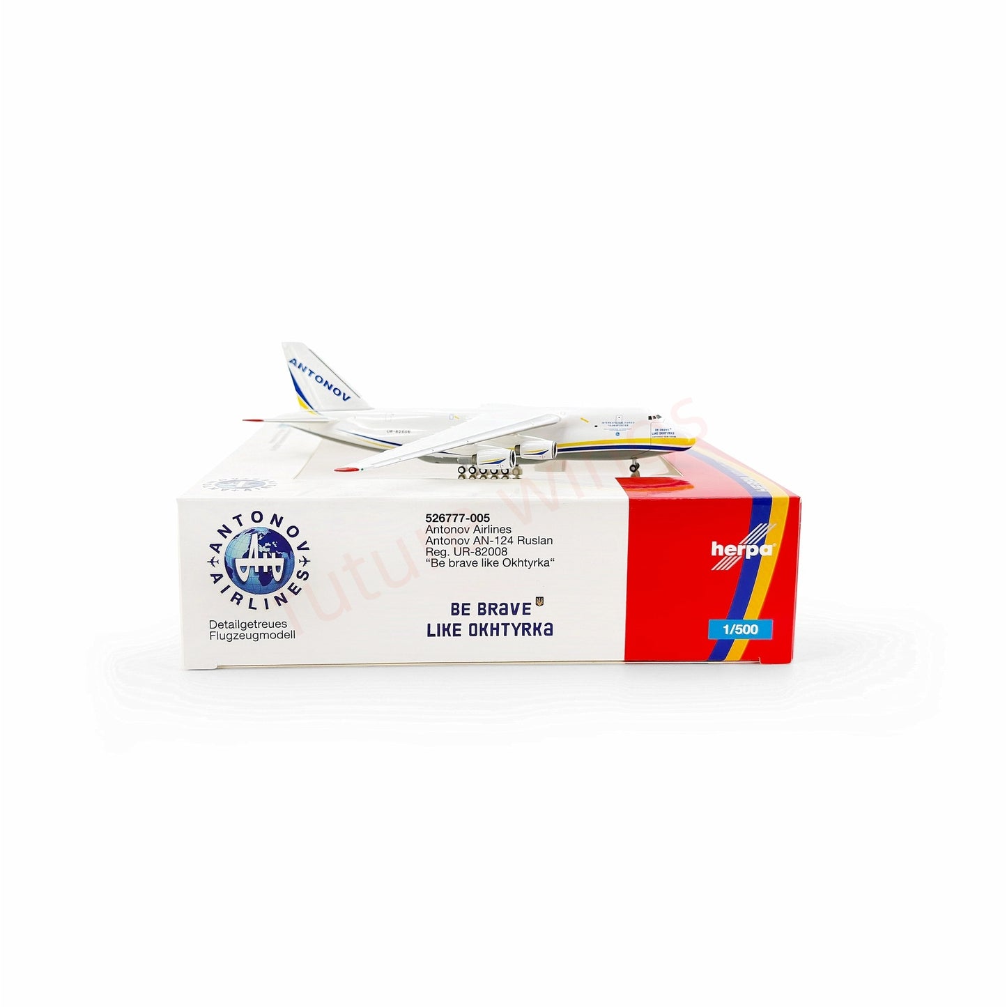 1:200 Herpa Wings Antonov An-124 UR-82027 UR-82072  UR-82008 Diecast Aircraft Model