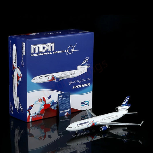 1:200 SQ Wings FinnAir Mcdonnell Douglas MD-11 OH-LGA OH-LGB OH-LGD Diecast Aircraft Model