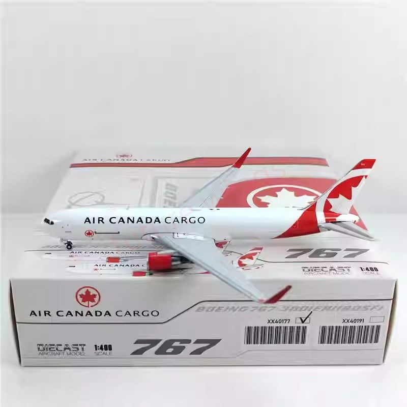 1:400 JC Wings XX40177 Air Canada B767-300 C-GHLV Aircraft Model+Free Tractor