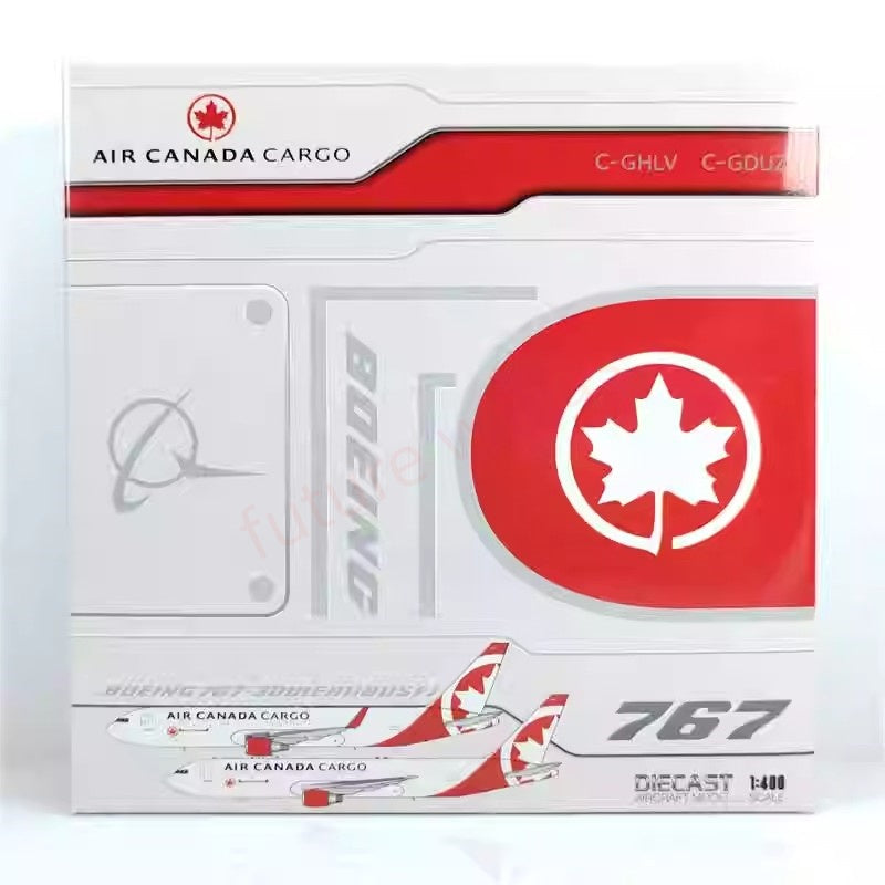 1:400 JC Wings XX40177 Air Canada B767-300 C-GHLV Aircraft Model+Free Tractor