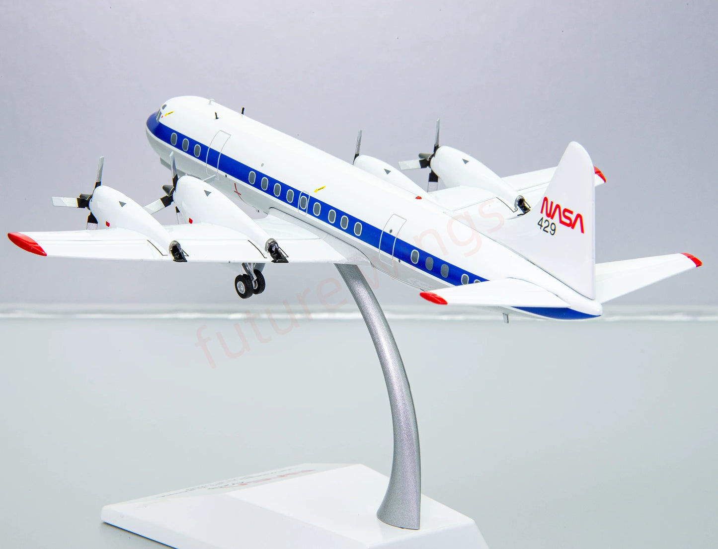 (Exhibition‑Exclusive)1:200 Z²Model NASA Lockheed L-188 Diecast Aircraft Model