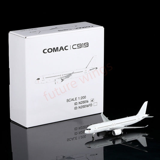 1:200 SQ Wings COMAC C919 Blank Diecast Aircraft Model
