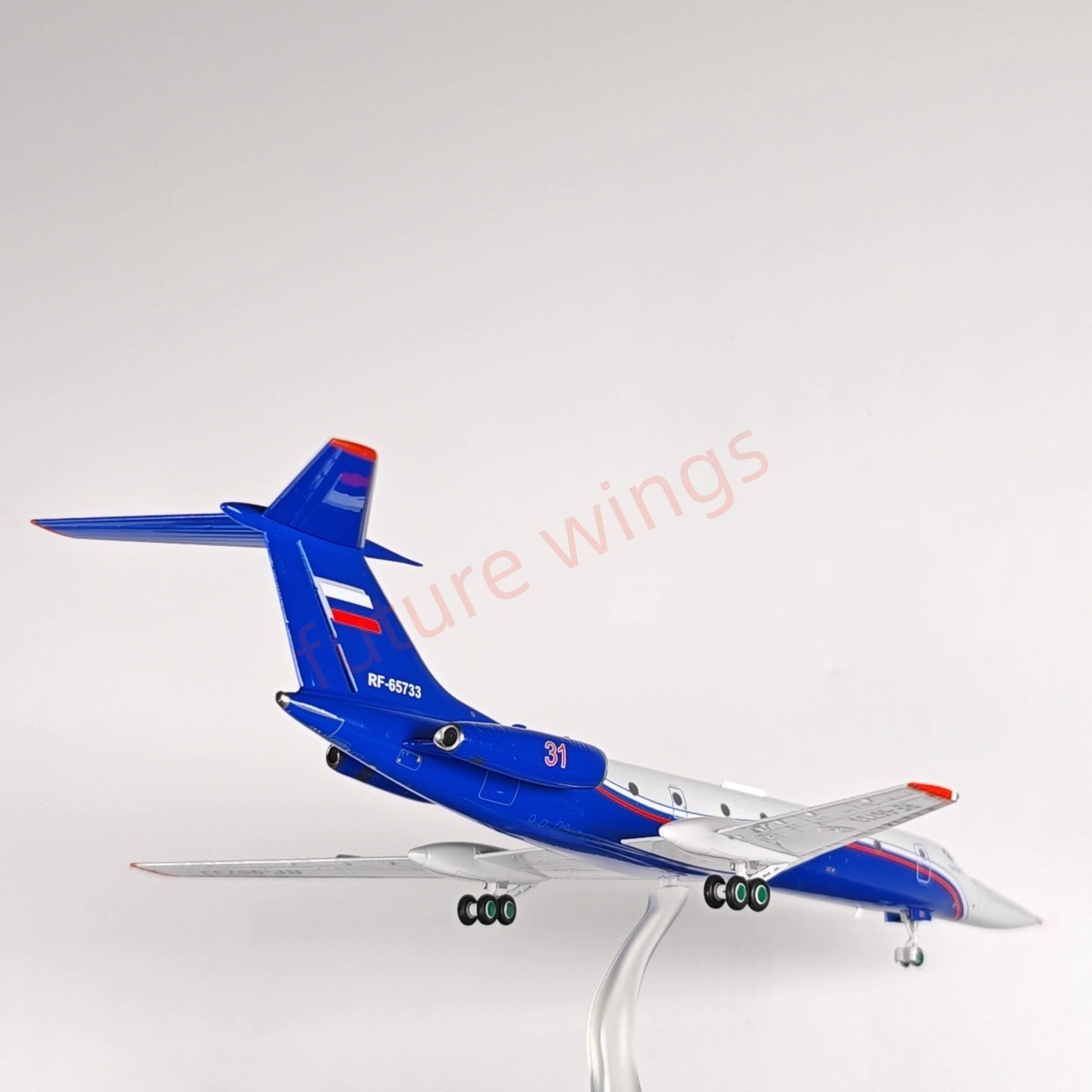 1:200 Patriot Russian Aerospace Force Tu-134UBL RF-65733 Diecast Aircraft Model