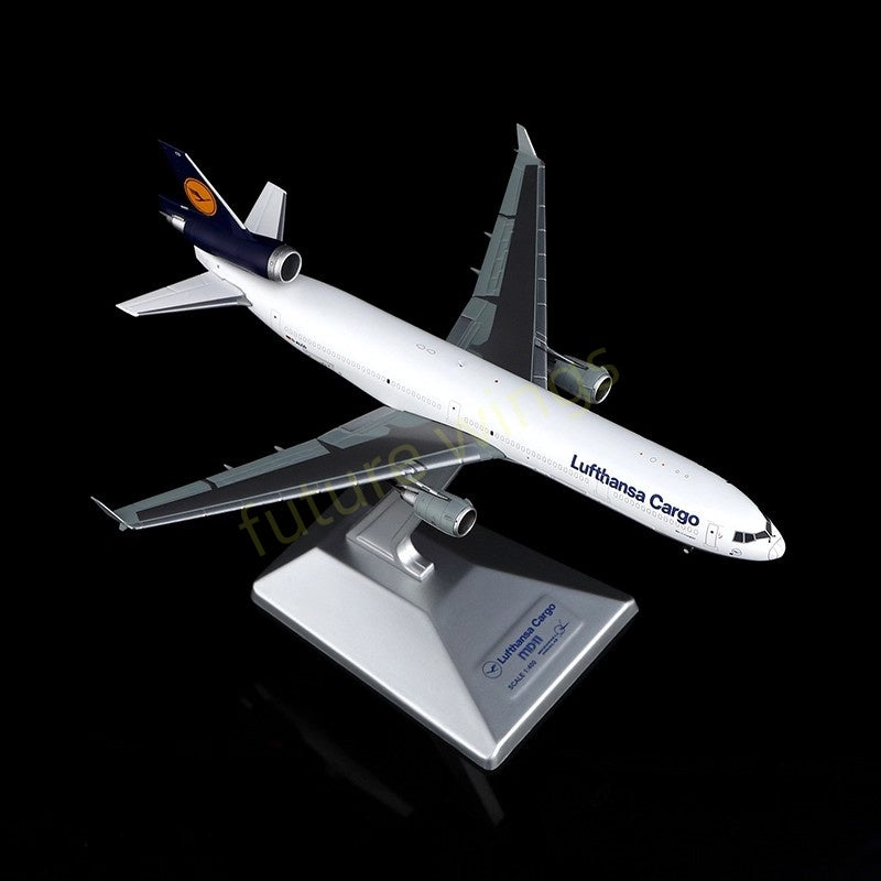 1:400 YY Wings Lufthansa Cargo MD-11 D-ALCD "Old Livery"Aircraft Model+Free Tractor