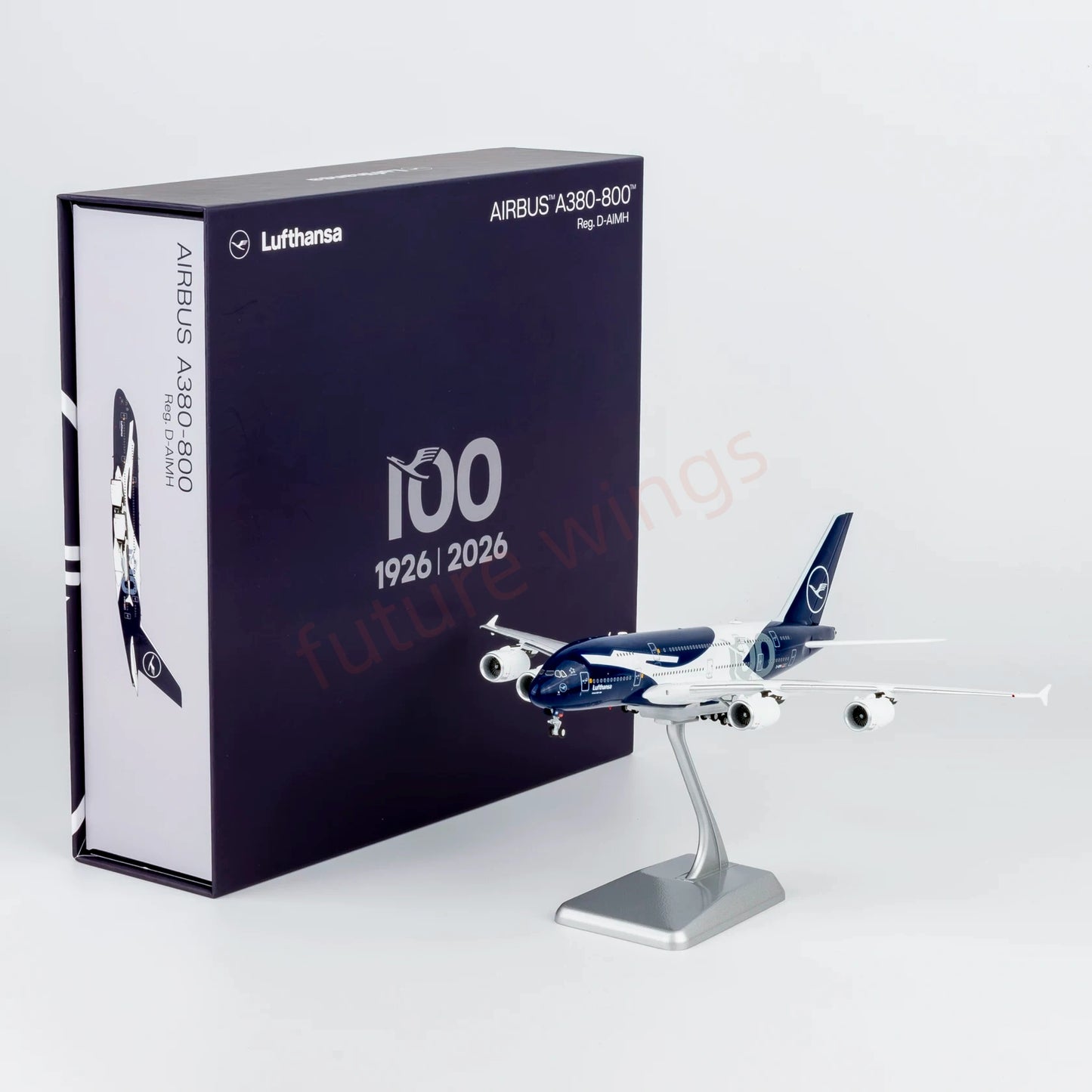 1:400 NG Models NG38001 Lufthansa Airlines A380-800 D-AIMH "Luxury Package"+Free Tractor