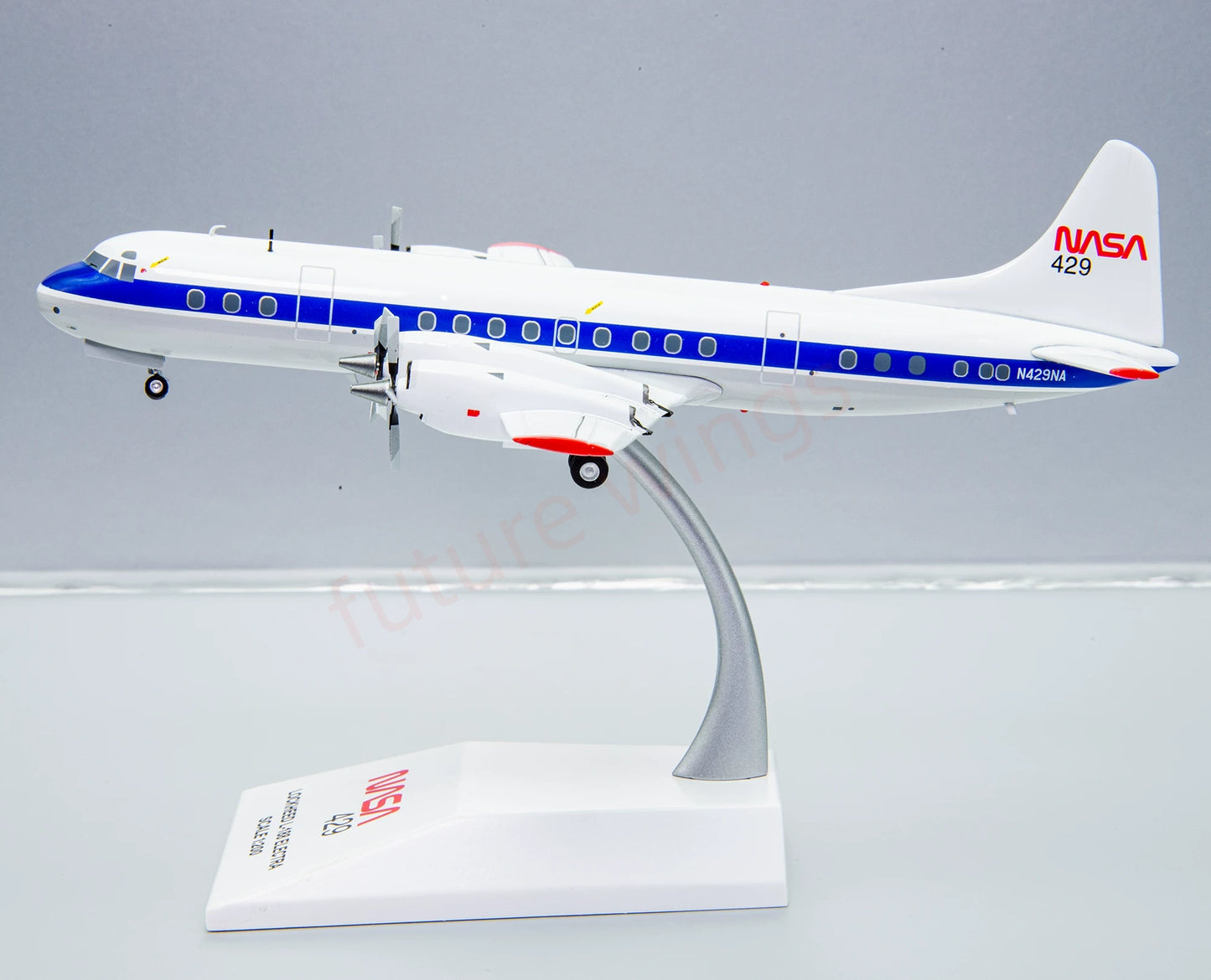 (Exhibition‑Exclusive)1:200 Z²Model NASA Lockheed L-188 Diecast Aircraft Model