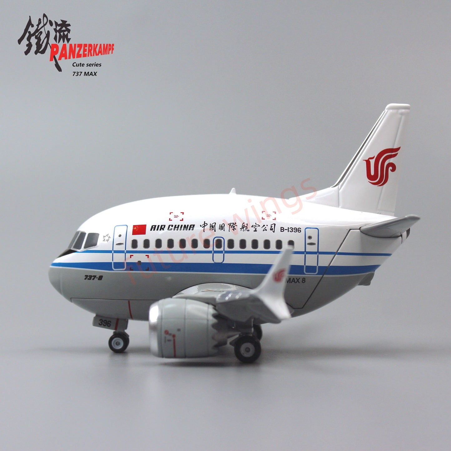 Panzerkampf Cute Series Q Models Diecast Q Airplane Models