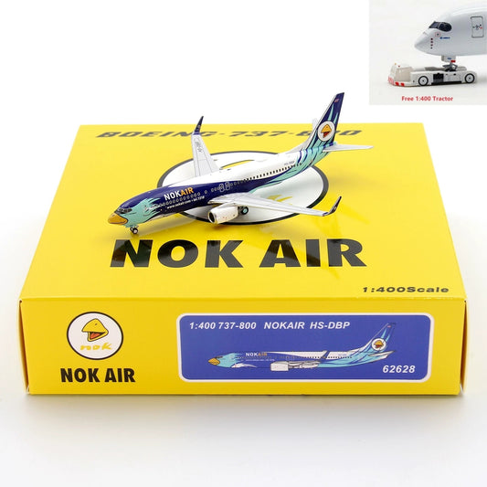 1:400 PandaModel NOK Air B737-800 HS-DBP Aircraft Model+Free Tractor