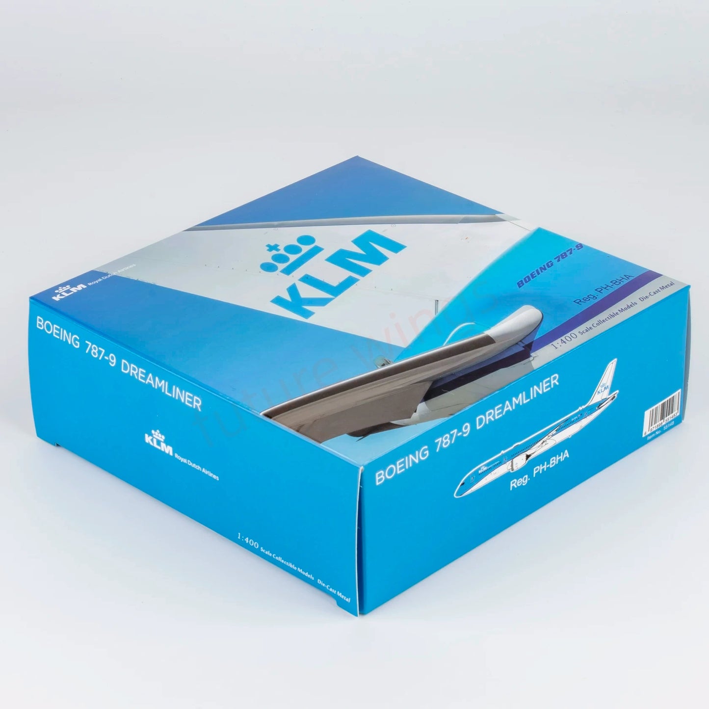 1:400 NG Models NG55148 KLM B787-9 PH-BHA Aircraft Model+Free Tractor