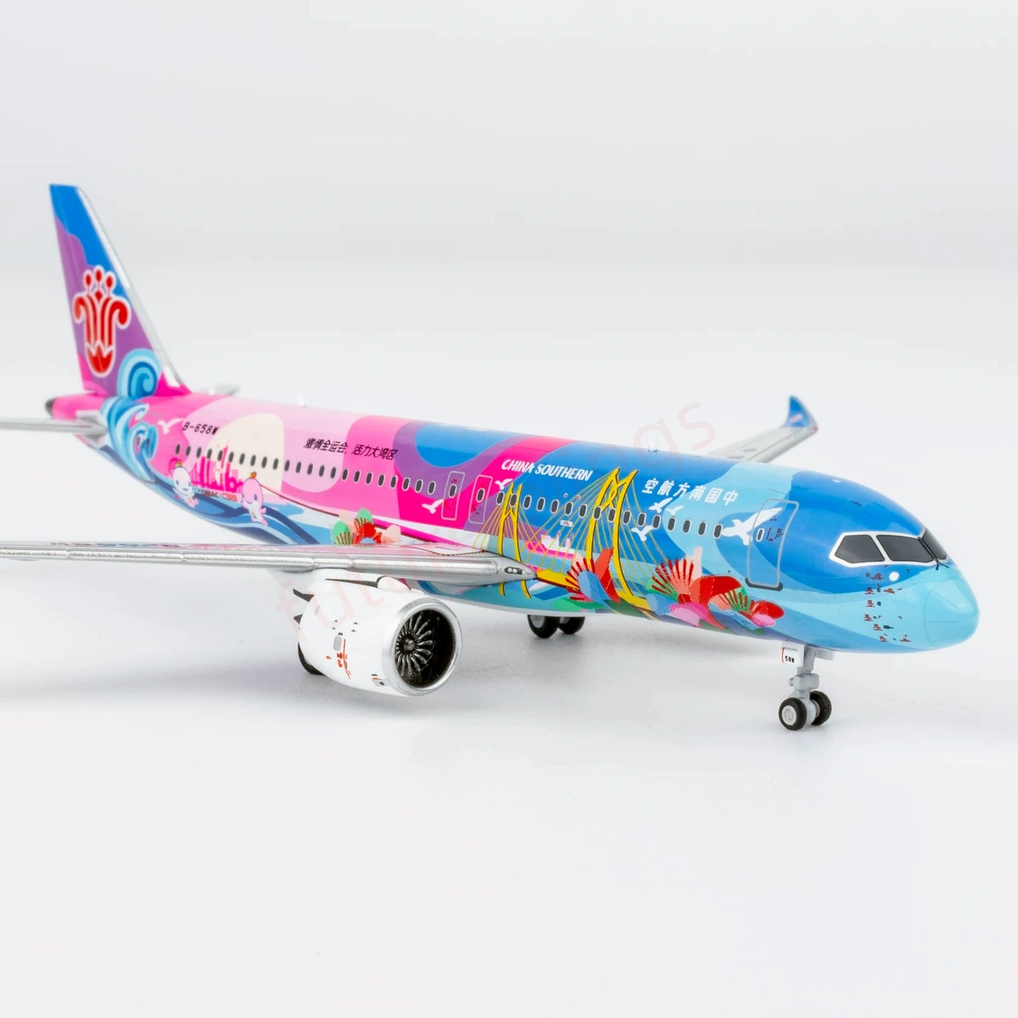 1:400 NG Models NG24186 China Southern Airlines Comac C919 B-658W+Free Tractor