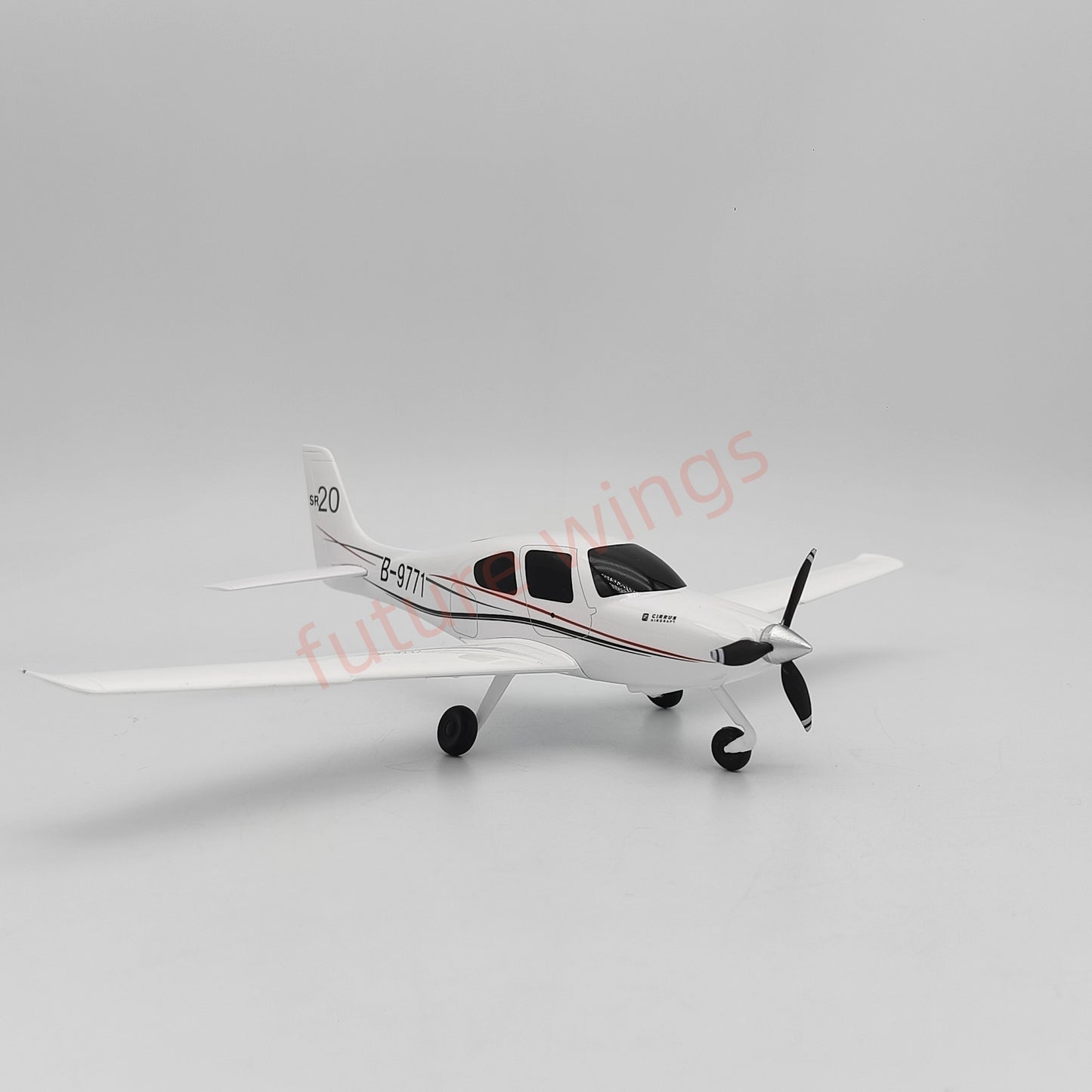 1:48 CIRRUS Aircraft CIRRUS SR20/SR22 Plastic Aircraft Model With Stand