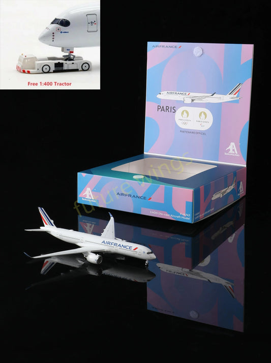 1:400 AeroPolaris 3590002 Air France A350-900 F-HUVJ Aircraft Model+Free Tractor