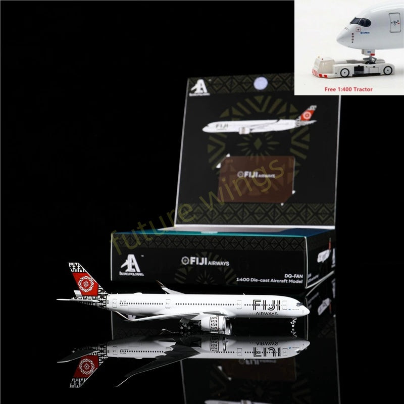 1:400 AeroPolaris Fuji Airways A350-900 DQ-FAN Aircraft Model+Free Tractor