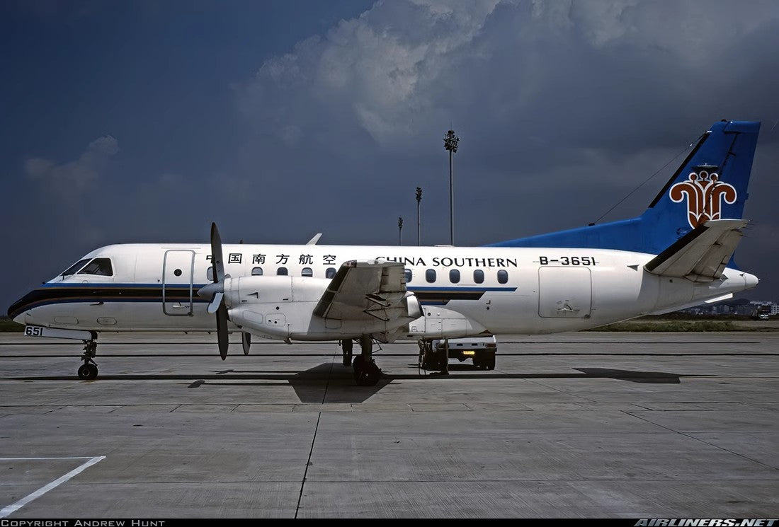 1:400 Jethut China Southern Airlines SAAB340 B-3651 B-3652 B-3653 B-3654
