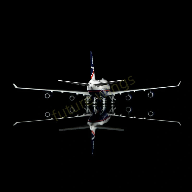 1:400 HX Models British Airways B747-400 G-CIVC Aircraft Model+Free Tractor
