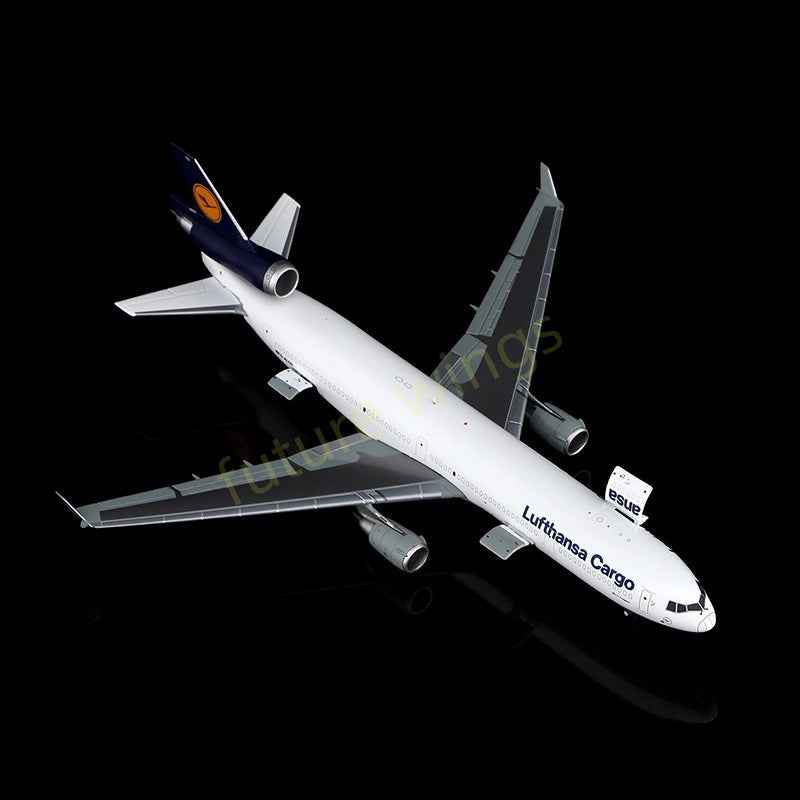 1:400 YY Wings Lufthansa Cargo MD-11 D-ALCD "Old Livery"Aircraft Model+Free Tractor