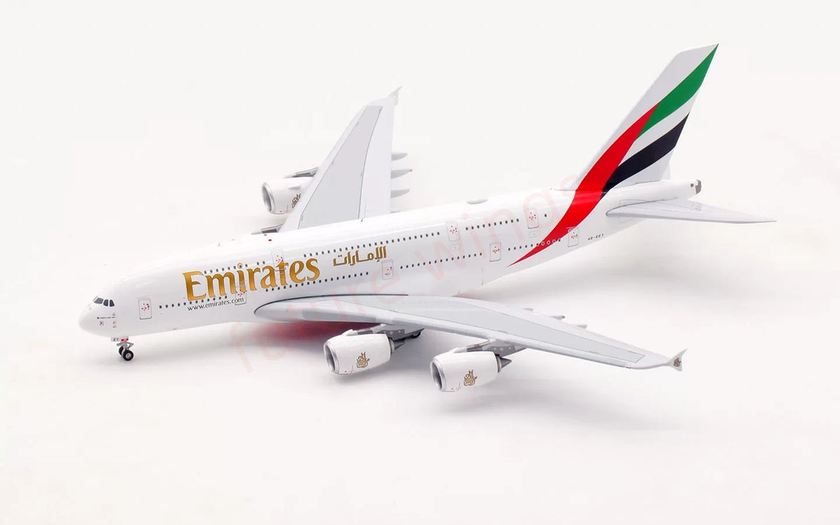1:400 Aviation400 Emirates A380 A6-EEY Aircraft Model Free Tractor+Stand
