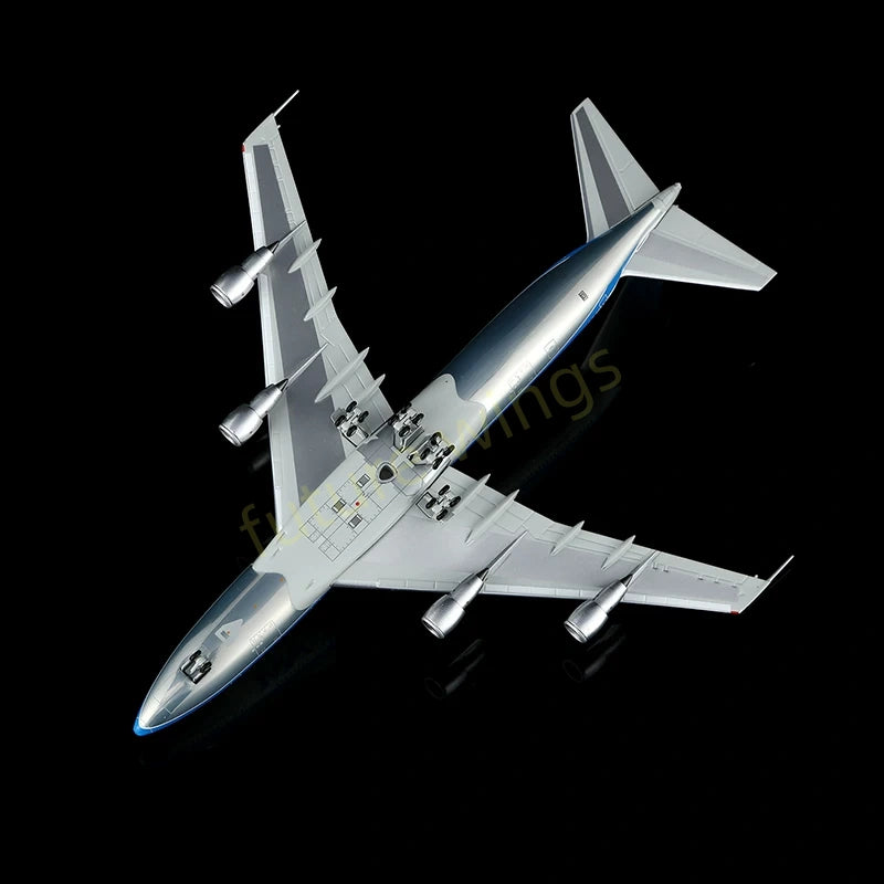 1:400 HX Models Pan AM B747-100 N748PA Aircraft Model+Free Tractor