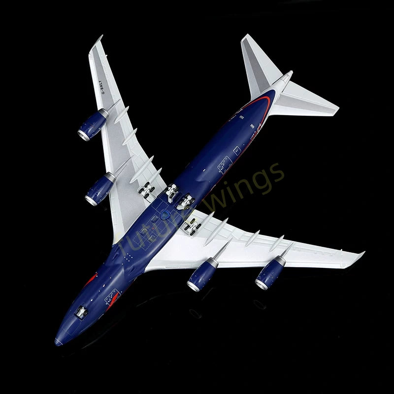 1:400 HX Models British Airways B747-400 G-BNLY "100Years" Aircraft Model+Free Tractor