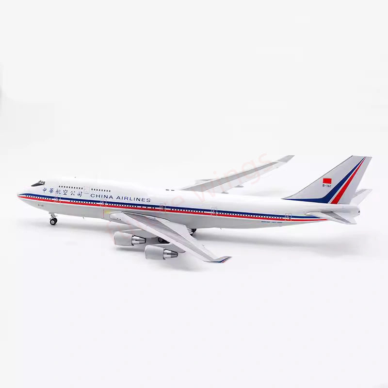 1:200 ALB Models(SQ Wings) China Airlines B747-400 B-161 B-162 Diecast Aircraft Model