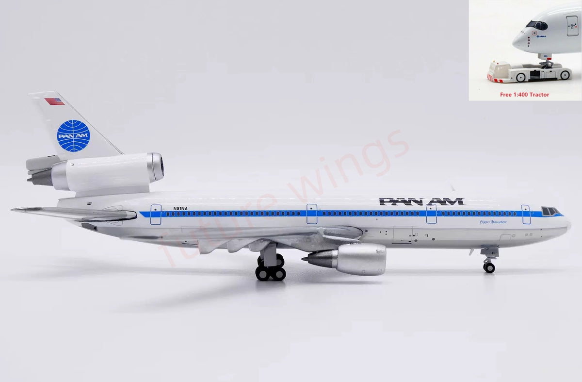 1:400 Z² Model Pan AM McDonnell Douglas DC-10 N81NA+Free Tractor