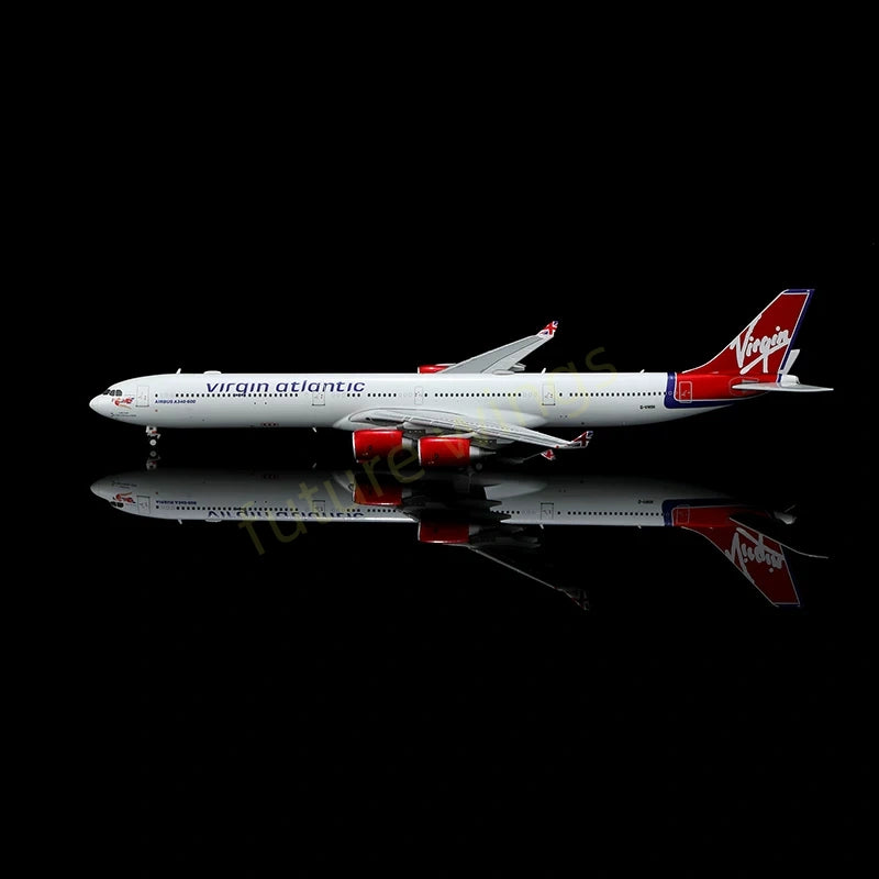 1:400 YY Wings Virgin Atlantic A340-600 G-VSHY G-VWIN Aircraft Model+Free Tractor