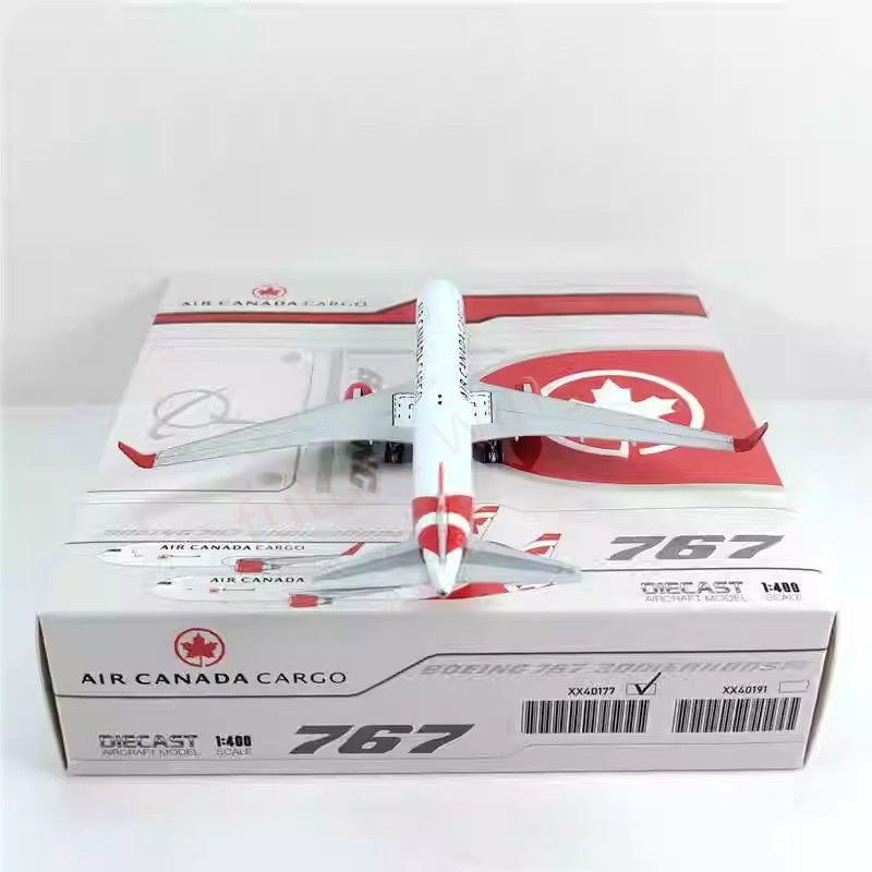 1:400 JC Wings XX40177 Air Canada B767-300 C-GHLV Aircraft Model+Free Tractor