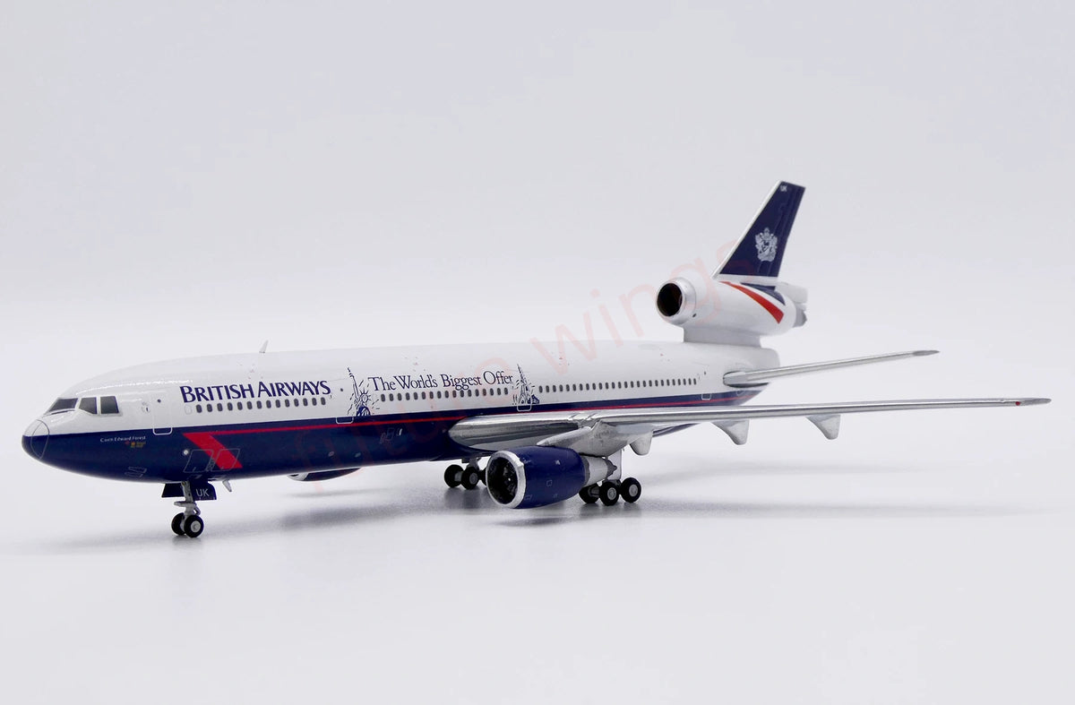 1:400 Z² Model British Airways McDonnell Douglas DC-10 G-NIUK+Free Tractor