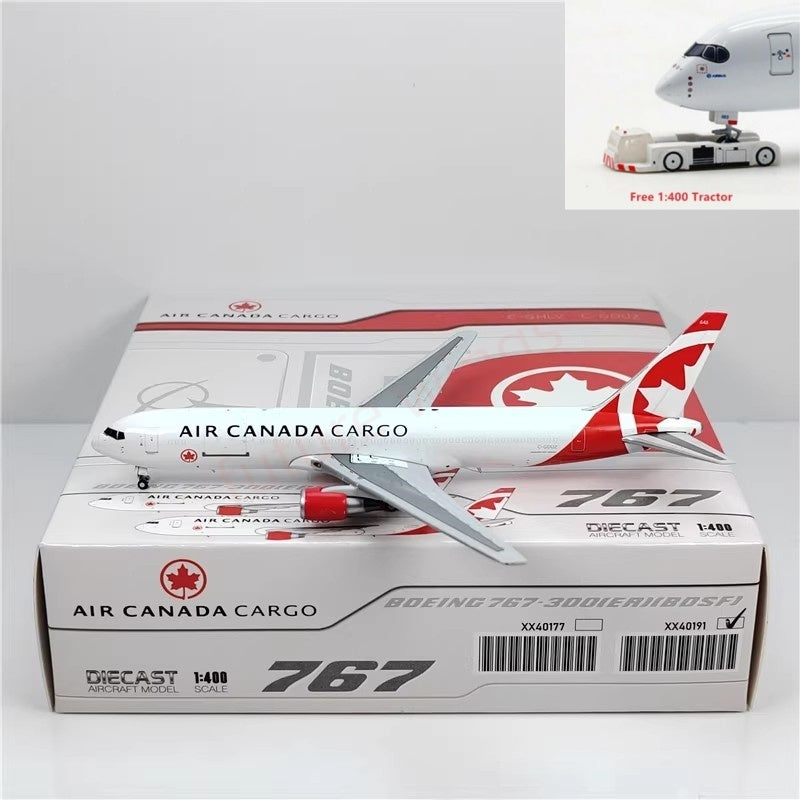 1:400 JC Wings XX40191 Air Canada B767-300 C-GDUZ Aircraft Model+Free Tractor