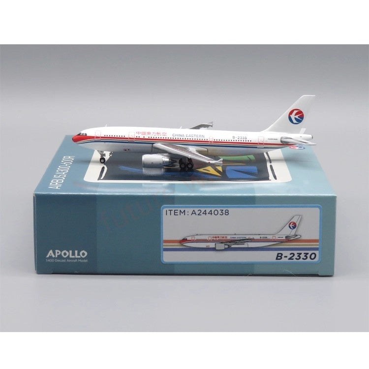 1:400 Apollo China Eastern Airlines A300-600R B-2318 B-2325 B-2330 Aircraft Model+Free Tractor