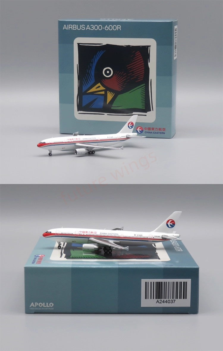 1:400 Apollo China Eastern Airlines A300-600R B-2318 B-2325 B-2330 Aircraft Model+Free Tractor