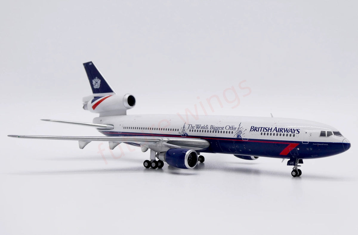 1:400 Z² Model British Airways McDonnell Douglas DC-10 G-NIUK+Free Tractor