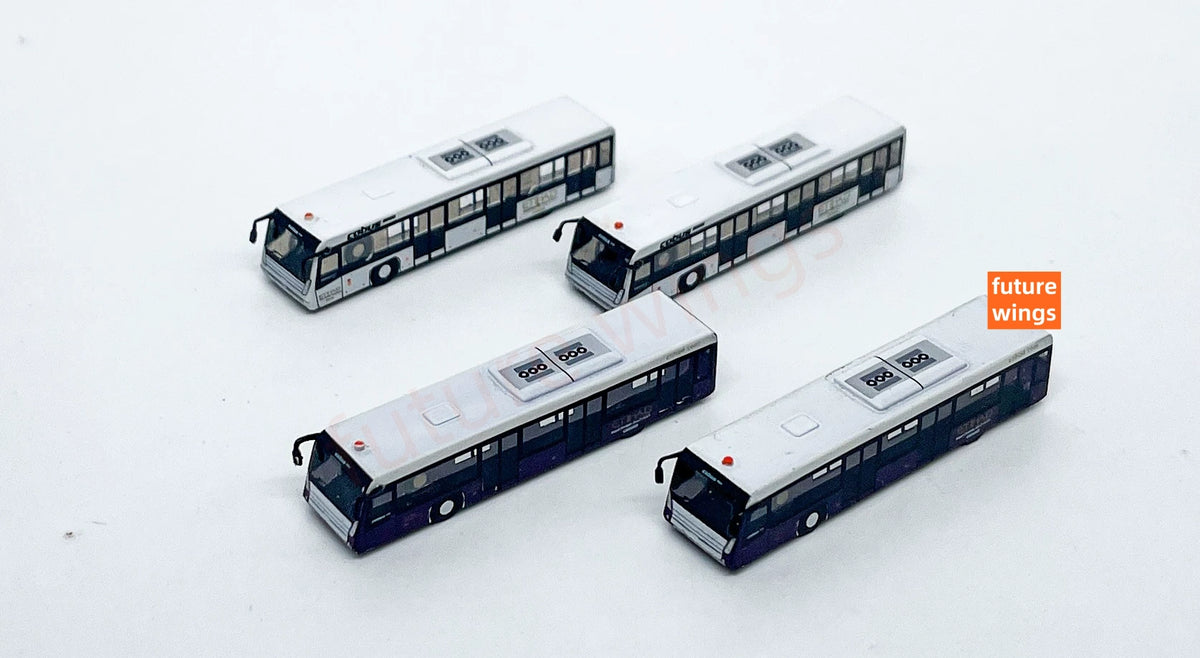 1:400 Fantasy Wings GSE AA4005 Airport Passenger Cobus3000 Etihad Airways 4in1 Set