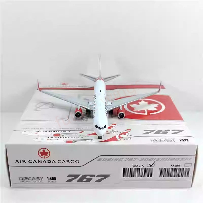 1:400 JC Wings XX40177 Air Canada B767-300 C-GHLV Aircraft Model+Free Tractor